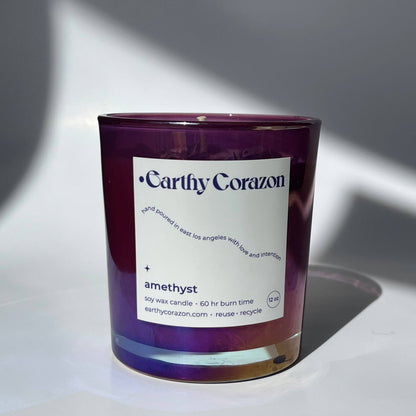 Amethyst Candle