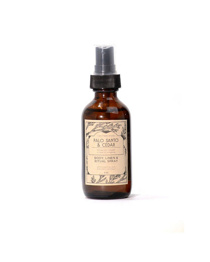 Palo Santo & Cedar Body & Linen Ritual Mist - 2 oz.