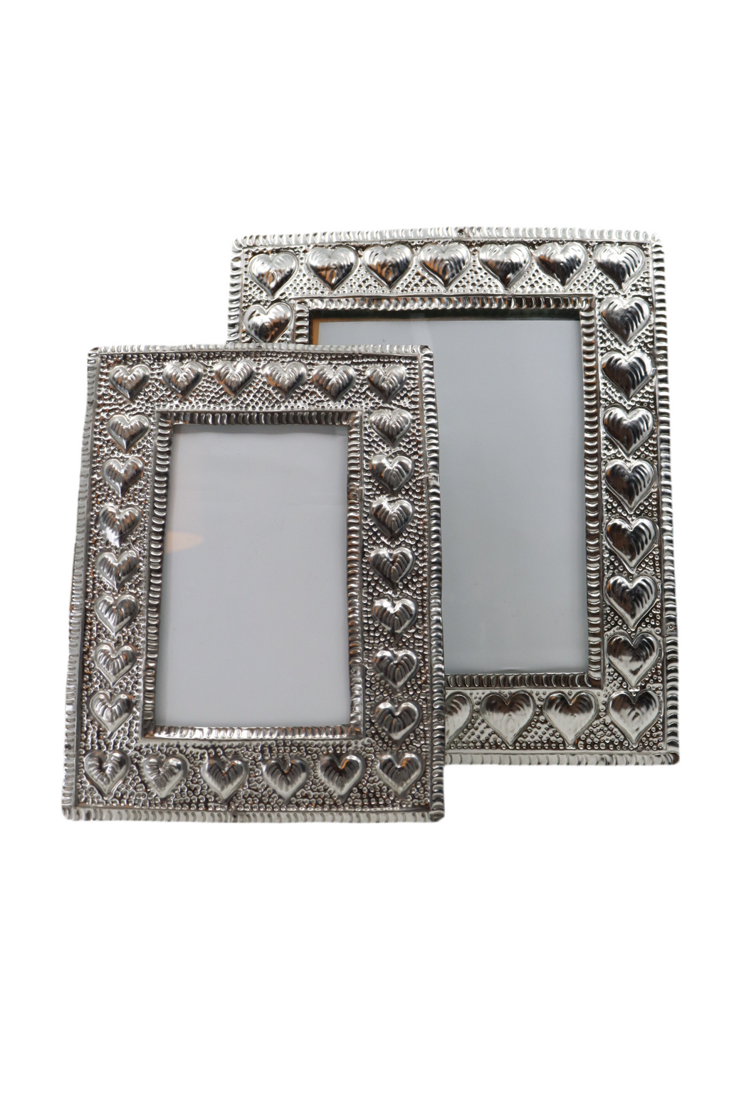 Handmade Hojalata (Tin) Picture Frame from Mexico