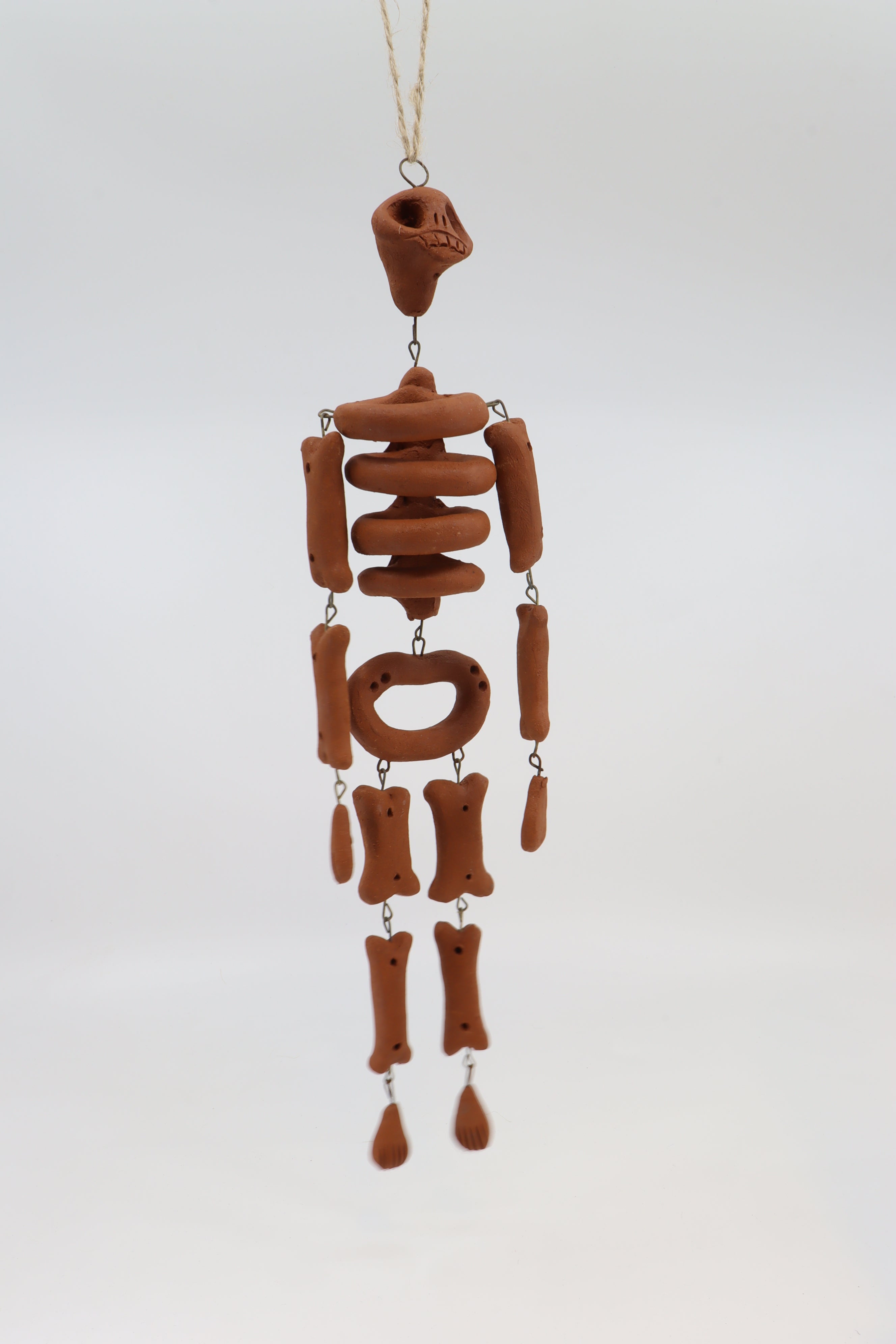 Clay Hanging Skeleton