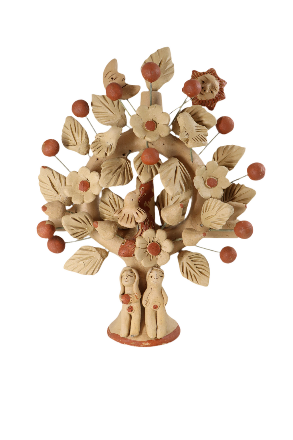 Oaxaca Tree of Life Clay Decor