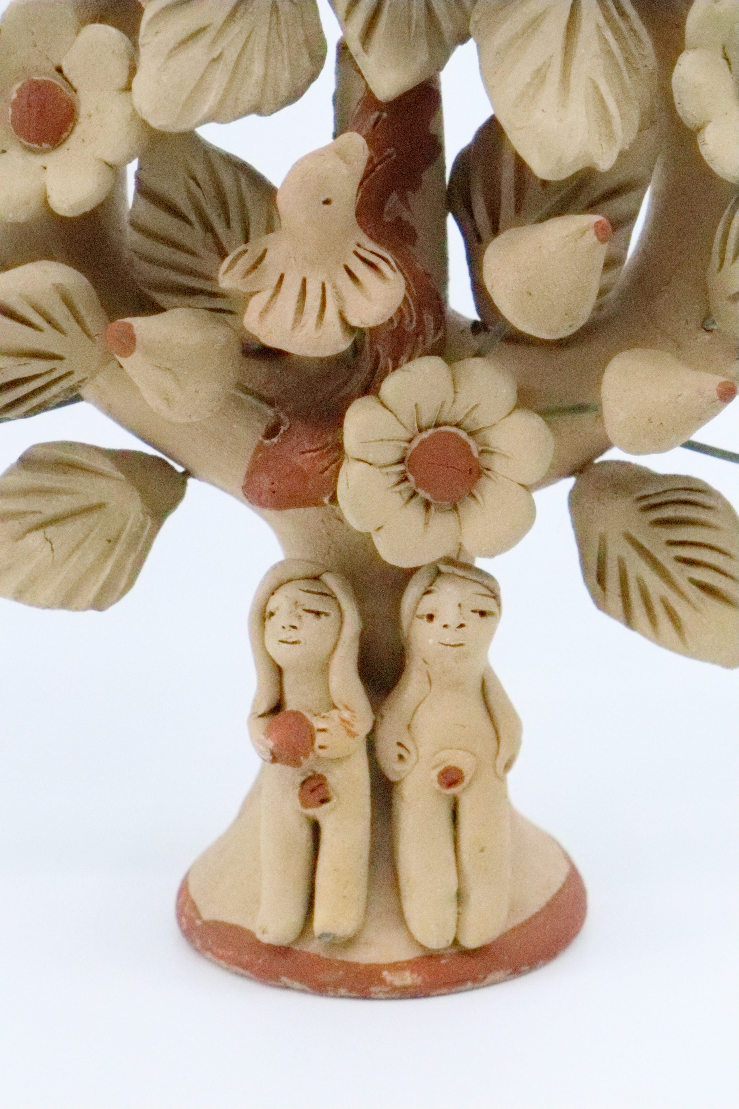 Oaxaca Tree of Life Clay Decor