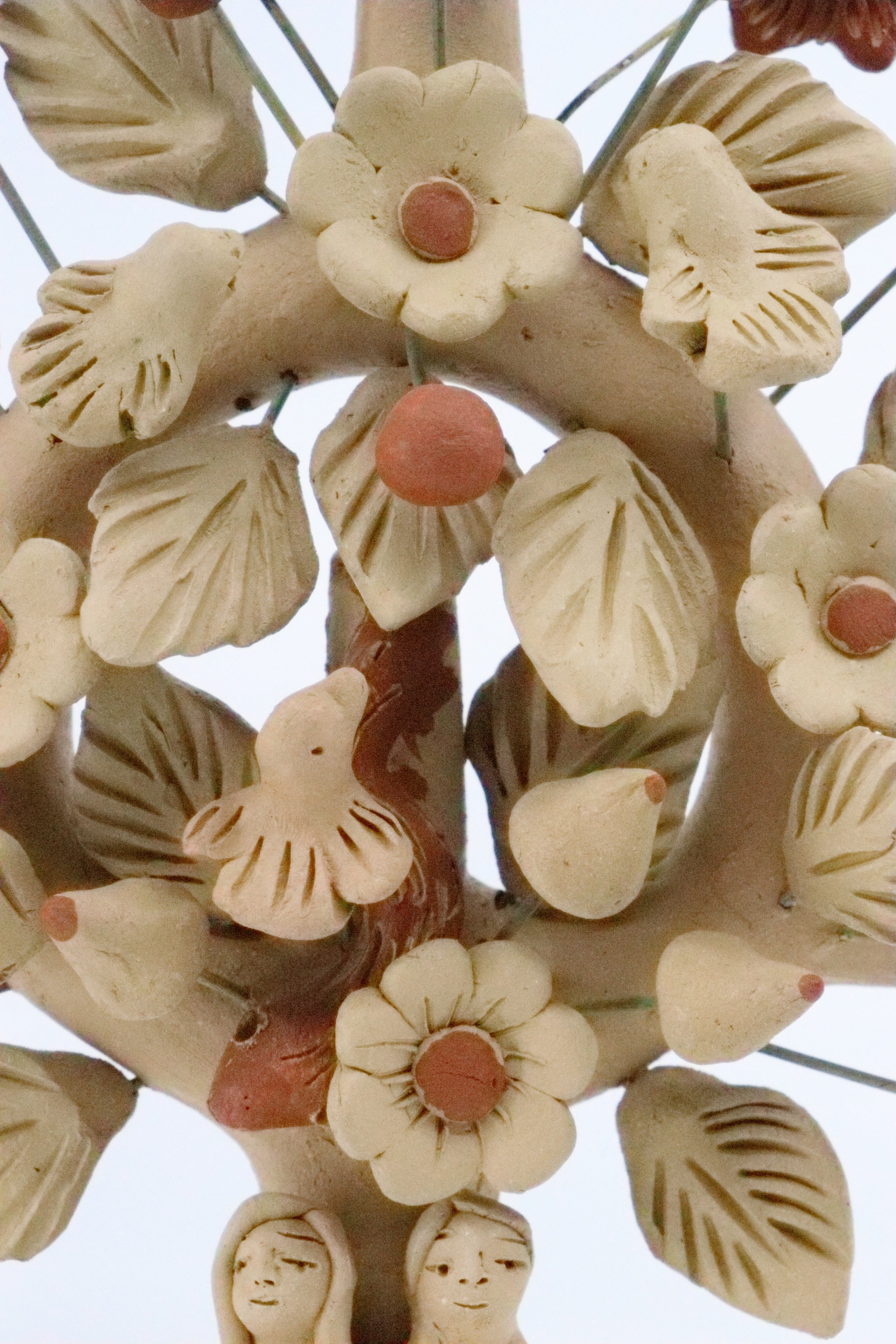 Oaxaca Tree of Life Clay Decor