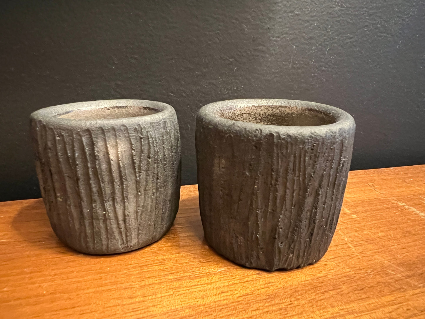 Set of Two Hand Made Oaxacan Mezcalero Tasting Cups