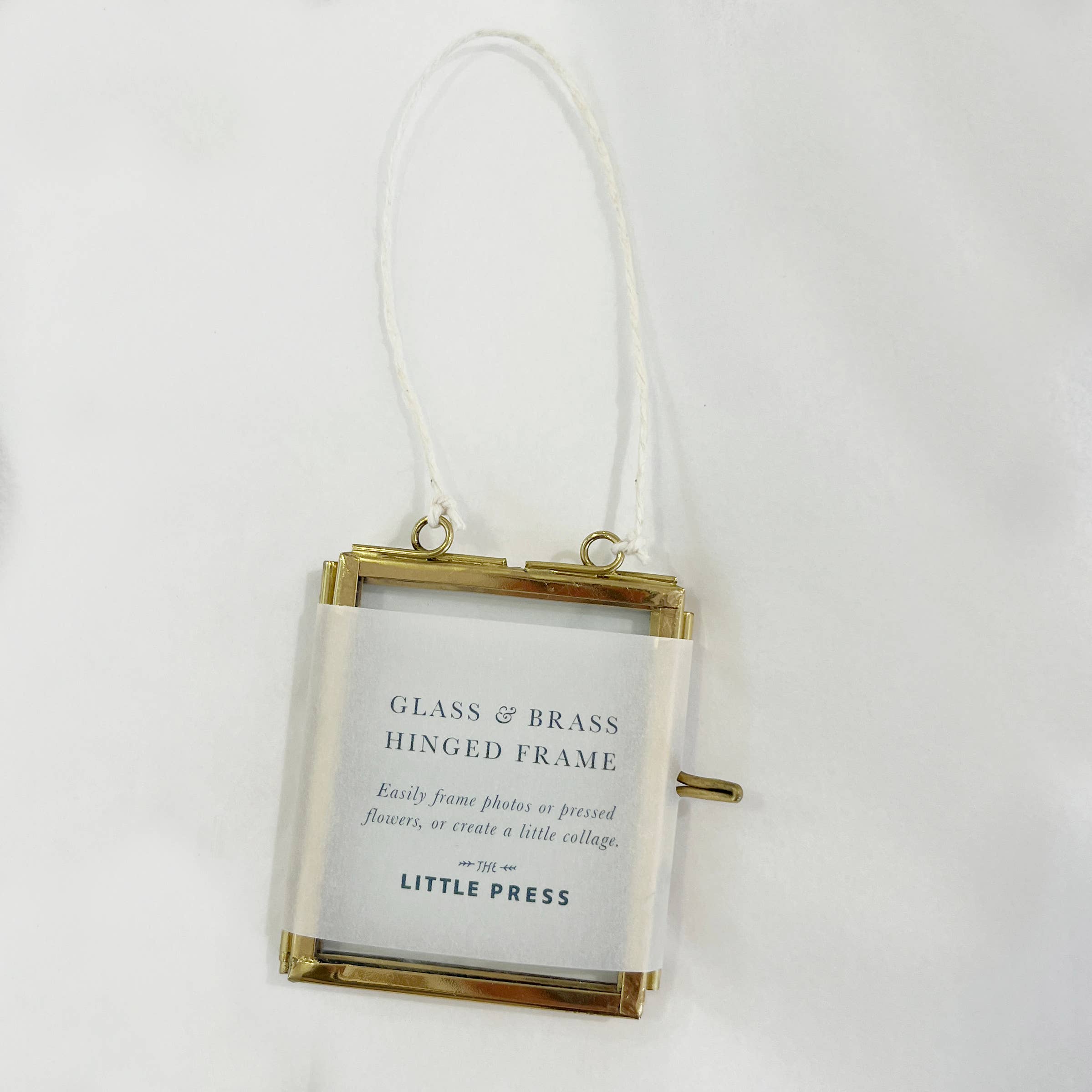 Glass Brass frame - mini