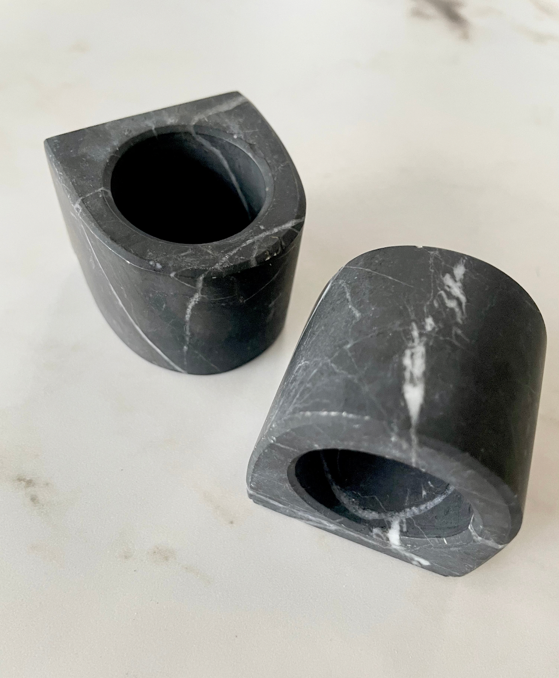 Marble Napkin Rings (set of 2)