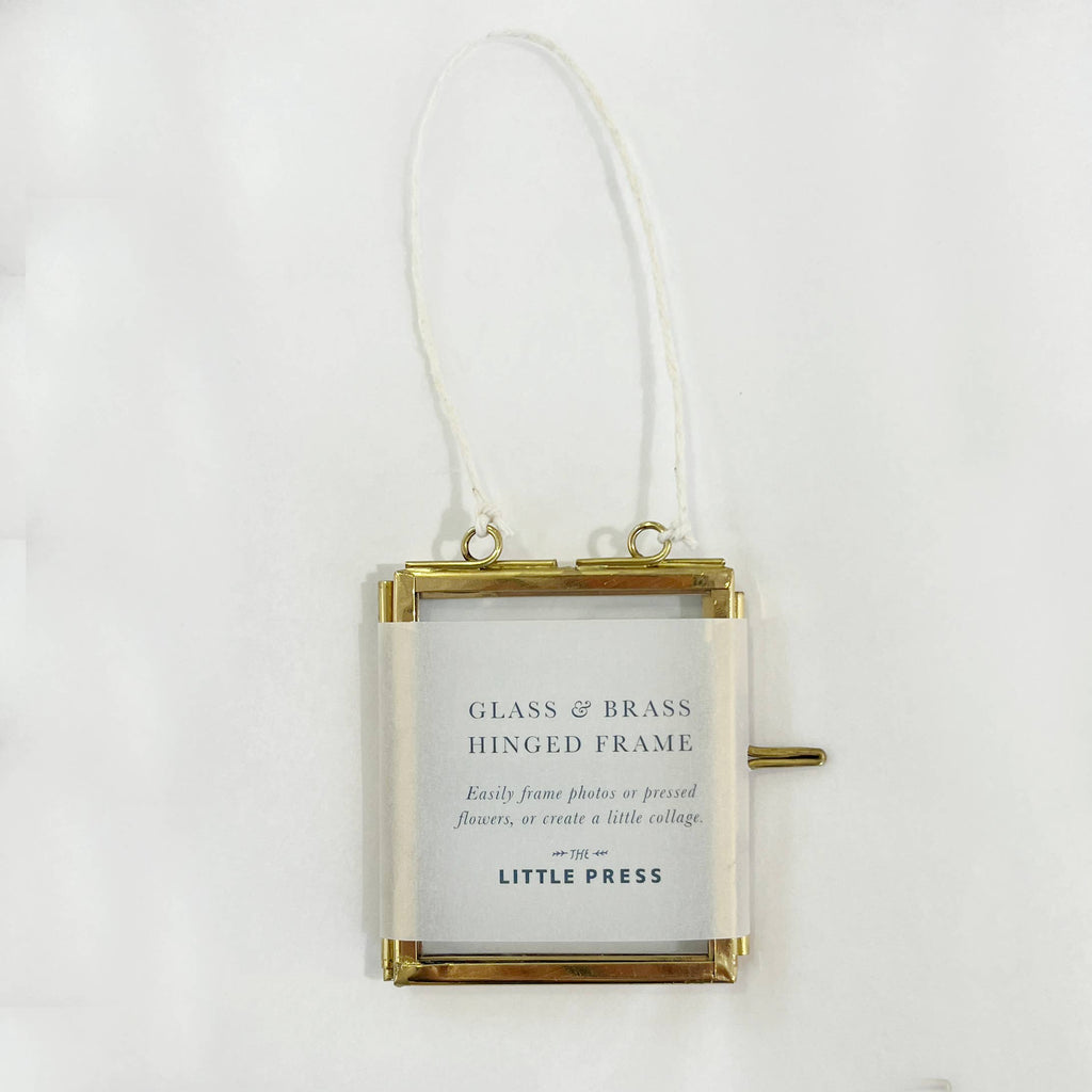 Glass Brass frame - mini