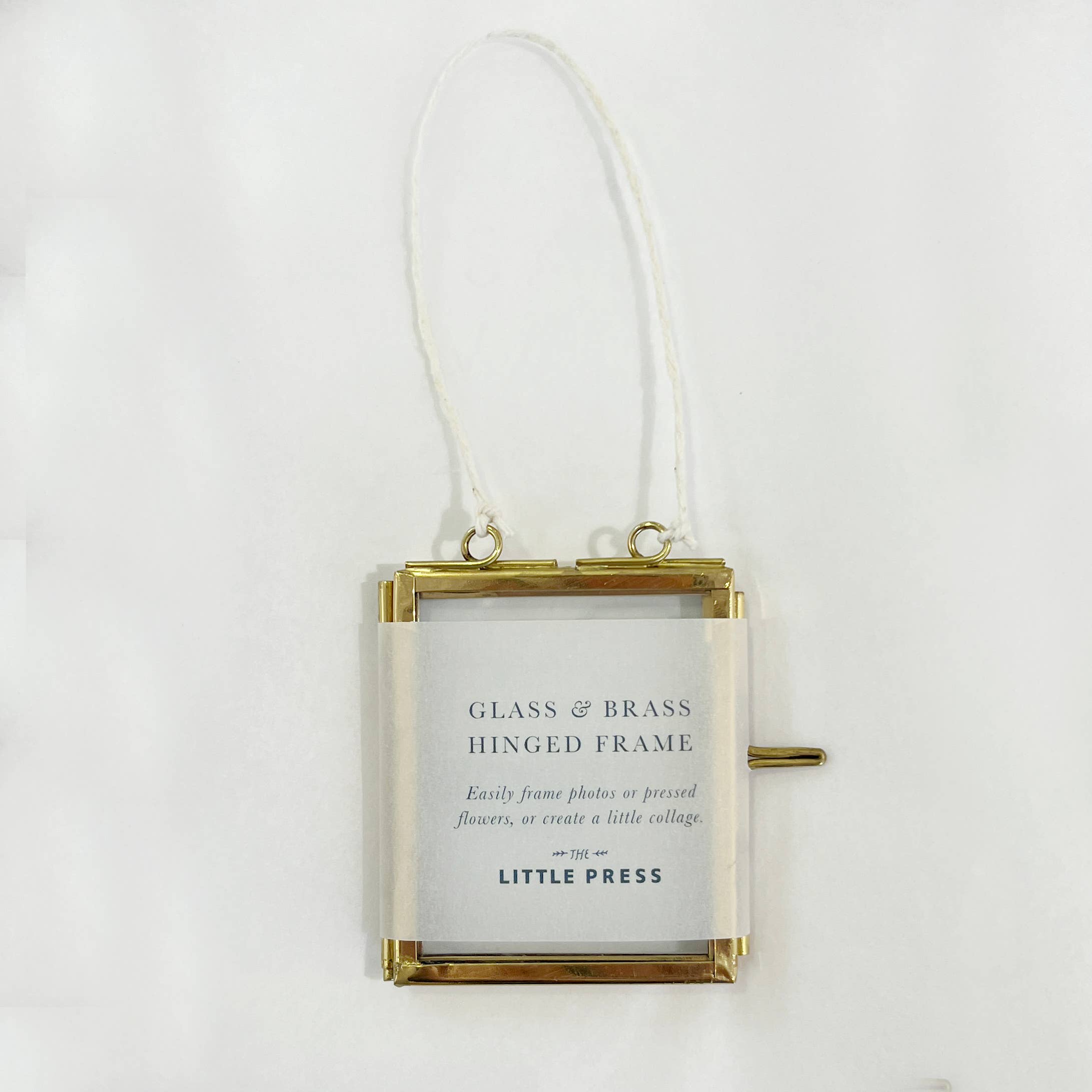 Glass Brass frame - mini