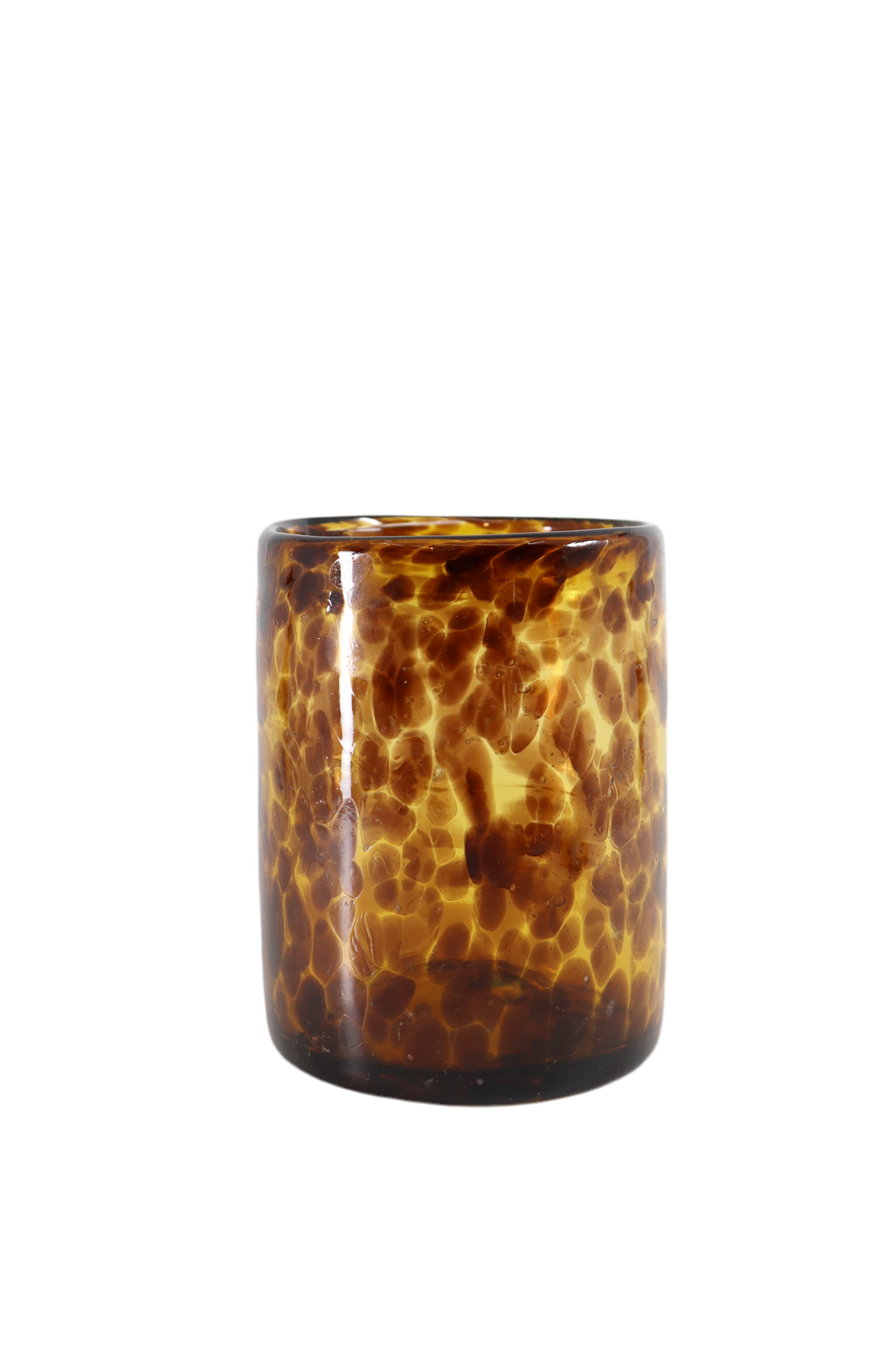 Handmade Tortoise Double Old Fashion Glassware
