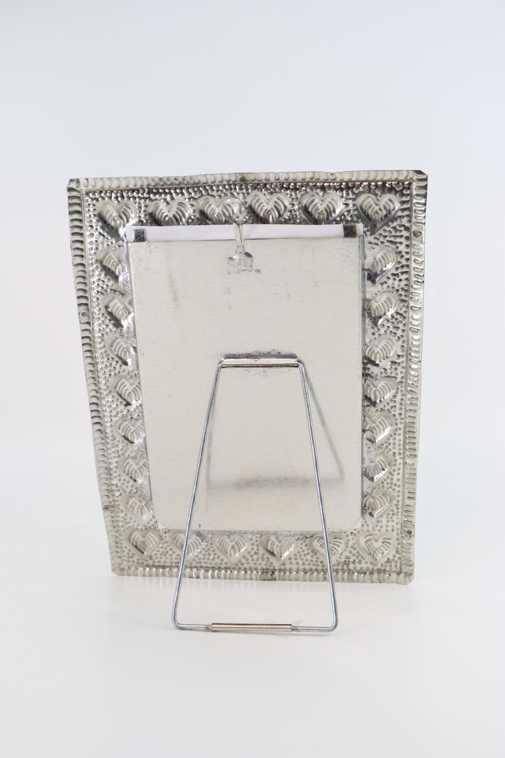 Handmade Hojalata (Tin) Picture Frame from Mexico
