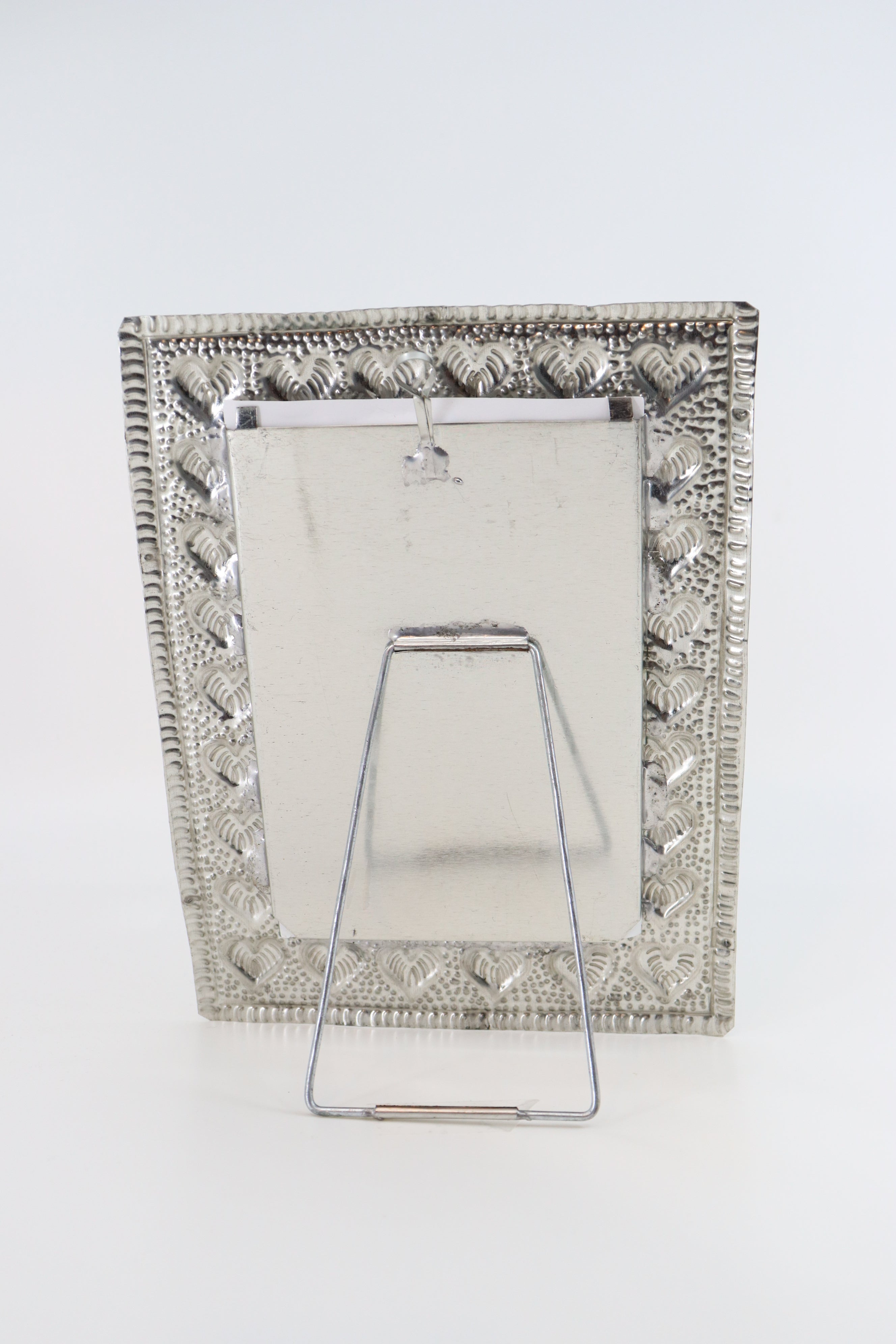 Handmade Hojalata (Tin) Picture Frame from Mexico
