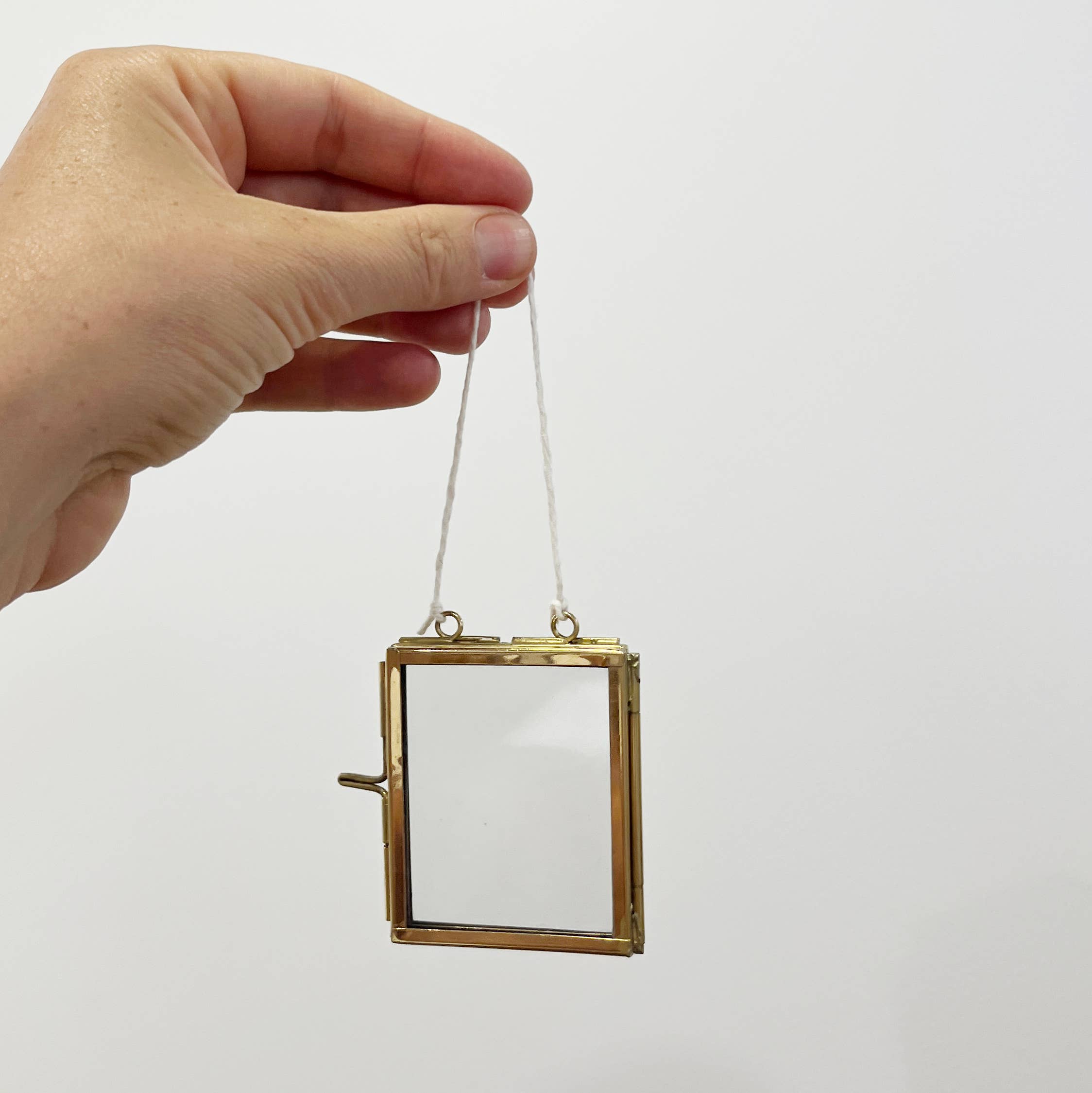 Glass Brass frame - mini